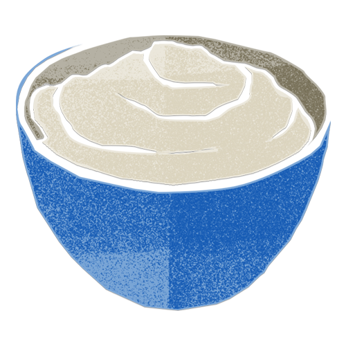 illustration Sour Cheese & Cream