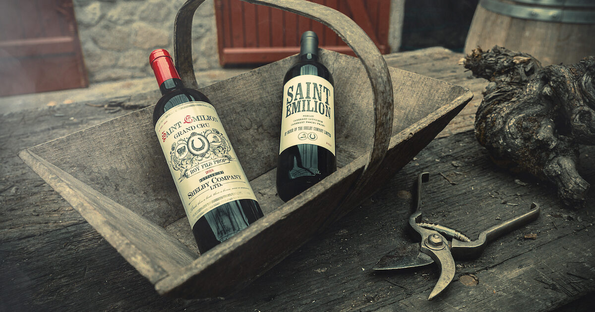 Peaky Blinders Wine, Bordeaux, Saint-Emilion, Merlot, Cabernet Franc, Cabernet Sauvignon