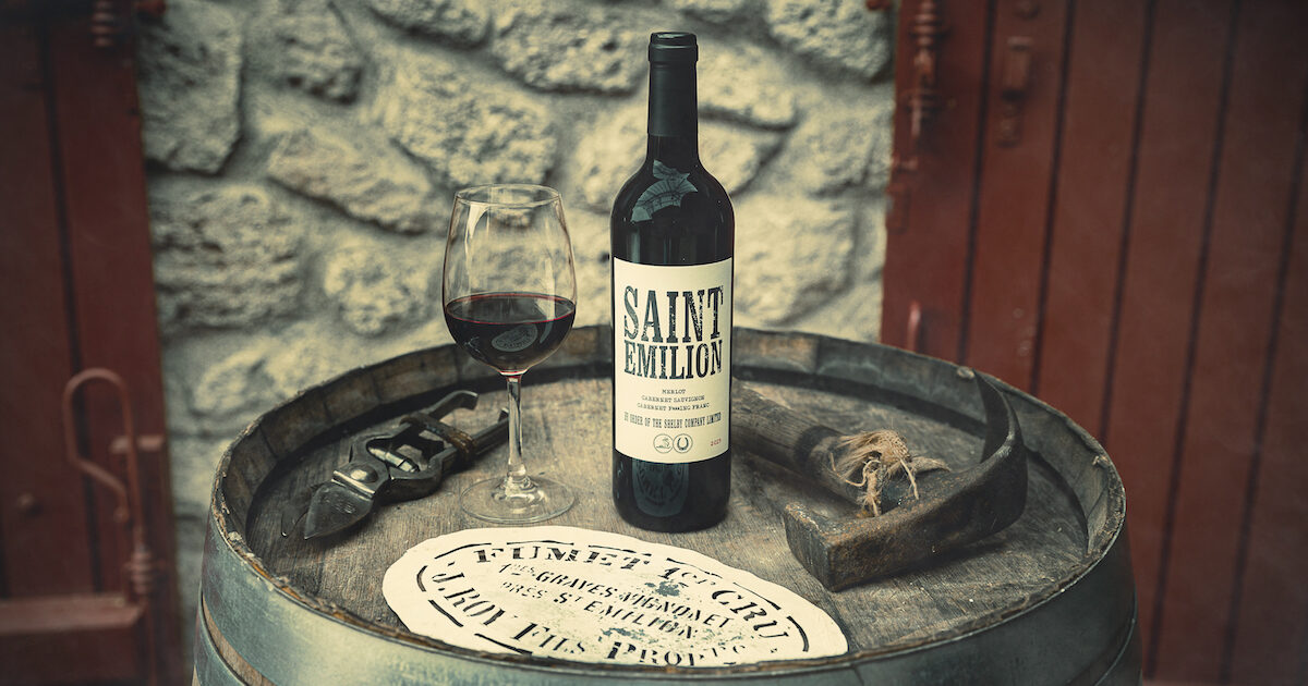 Peaky Blinders Wine, Bordeaux, Saint-Emilion, Merlot, Cabernet Franc, Cabernet Sauvignon