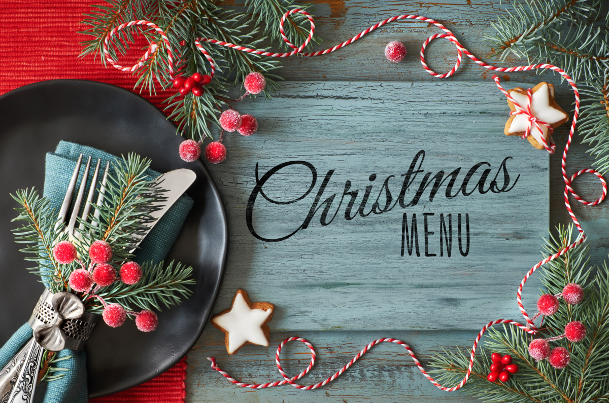 Christmas menu