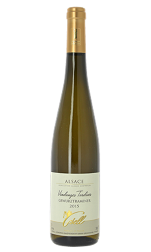 Domaine J Gsell, Gewurztraminer Vendanges Tardives 2015, Alsace Grand Cru white