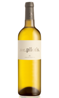 Vin Blanc, Sur Pilotis du domaine Montfin, grenache blanc, roussanne, vermentino.