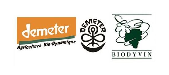 Multiple logos for certification of bio-dynamic farming