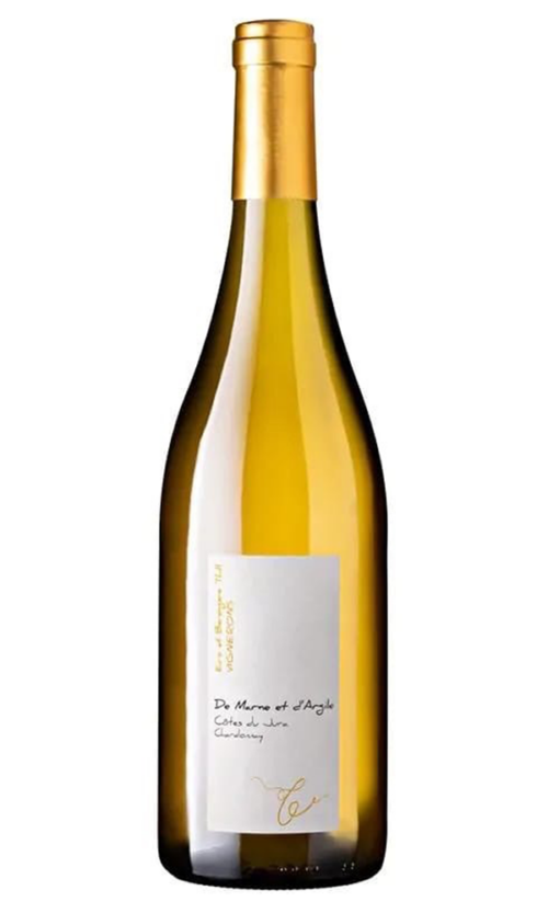 Bottle of Chardonnay, de Marne et D'Argile 2018 from winemaker Eric Thill in the Jura