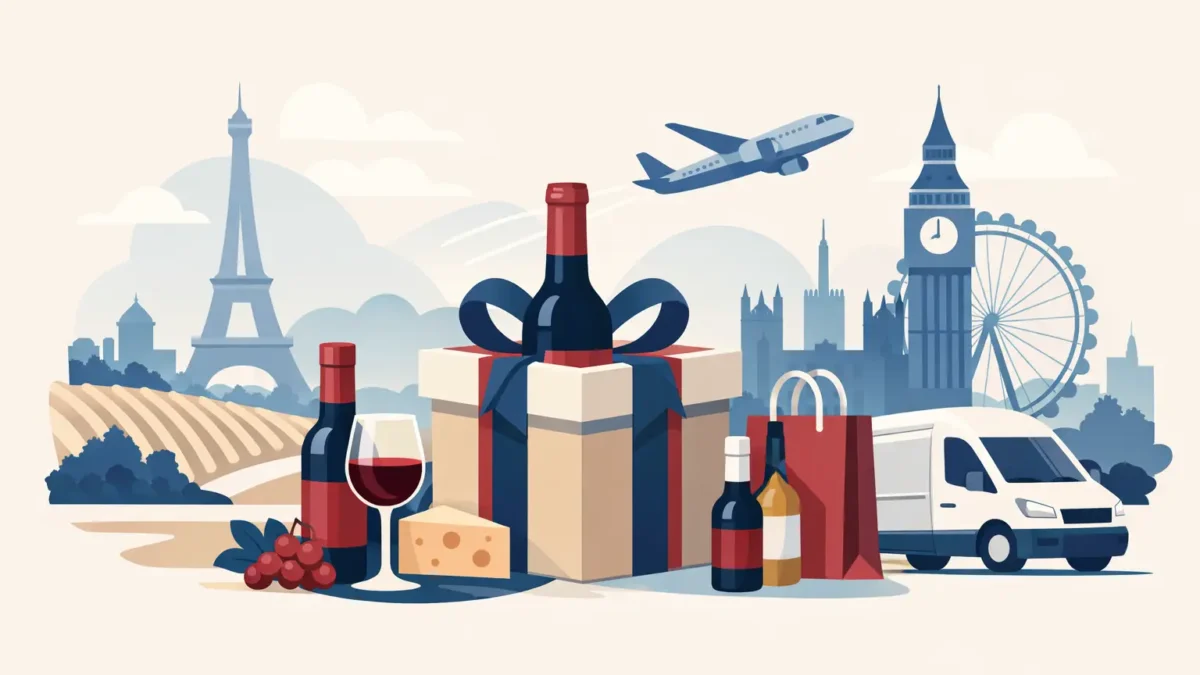French Wine Gift Delivery UK Made Simple